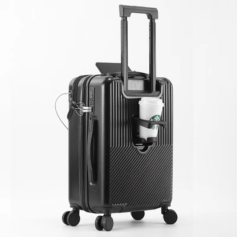 スーツケース 機内持ち込み キャリー ケース S M サイズ 2泊3日 軽量 USBポート カップホルダー フック搭載 旅行 3泊4日｜matsustore｜02