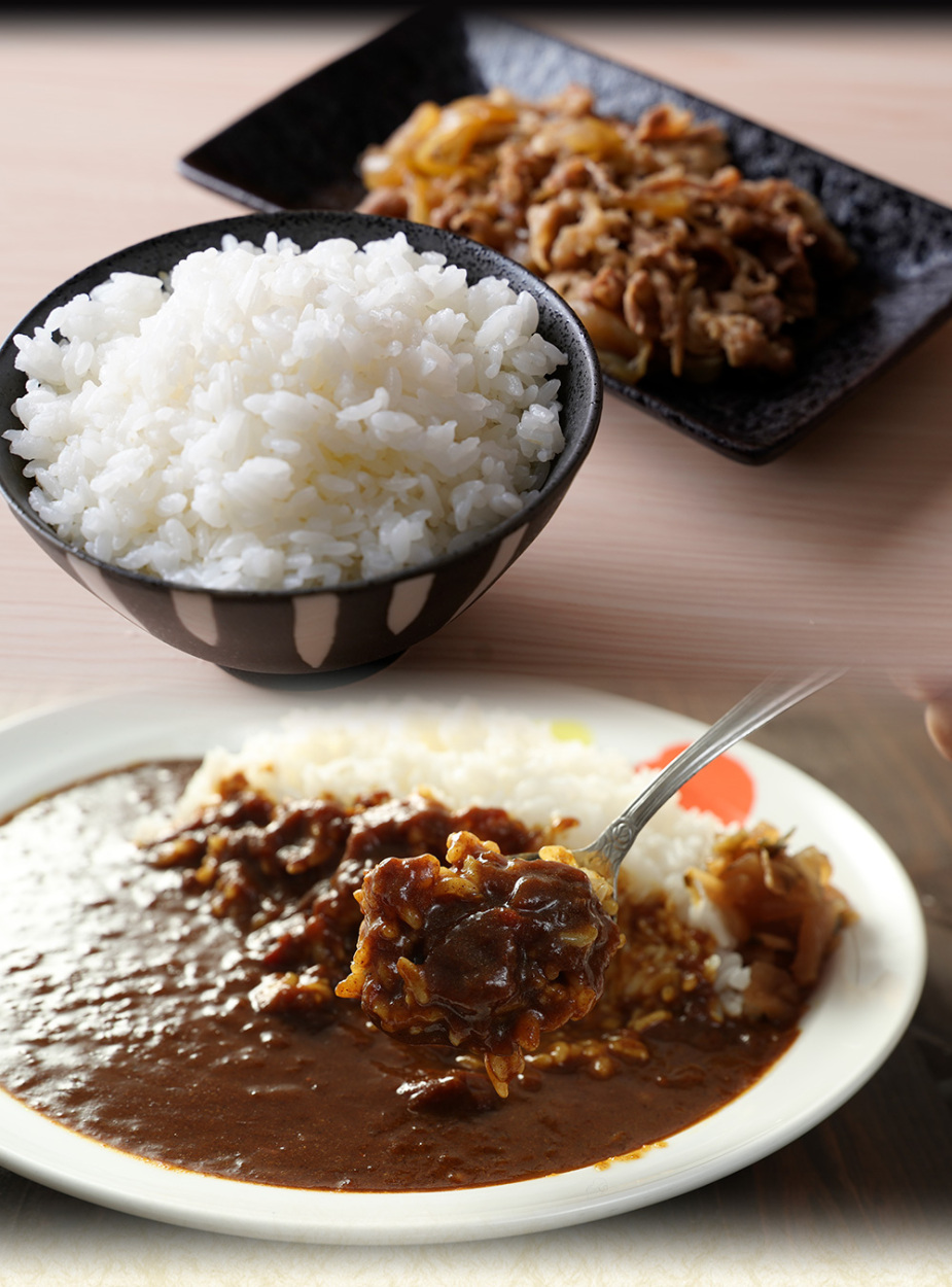 dショッピング |【メーカー希望小売価格13,000円→5,980円】松屋の牛めしカレーに合う白めし＆プレミアム仕様牛めしの具＆オリジナルカレーセット( 牛めしの具×10,冷凍白めし 1kg×4袋,オリジナルカレー×10) 松屋牛丼 | カテゴリ：冷凍の販売できる商品 | 松屋フーズ ...