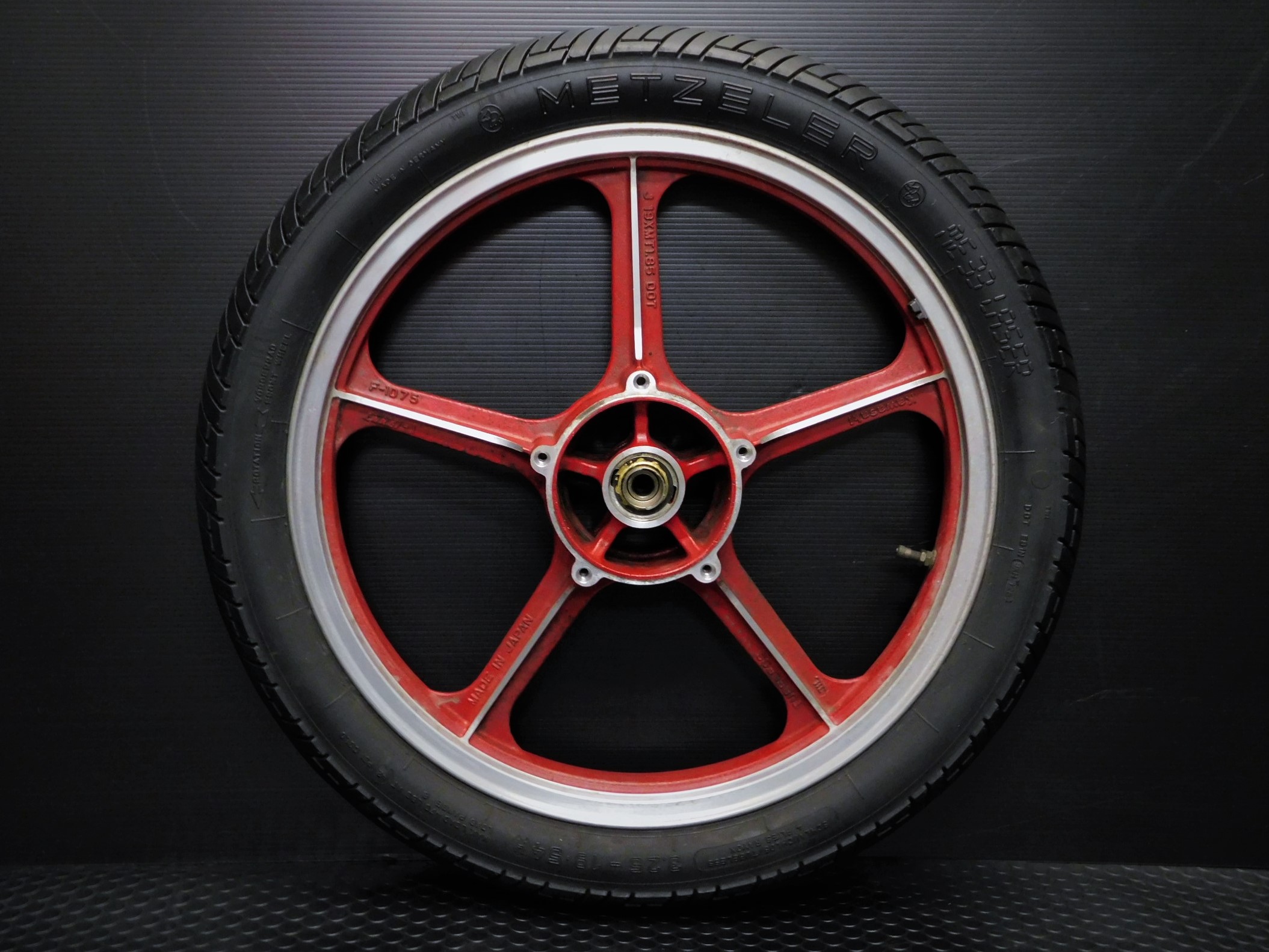 カワサキ Z400GP Z550GP GPZ ホイール 前後セット 純正 ディスク