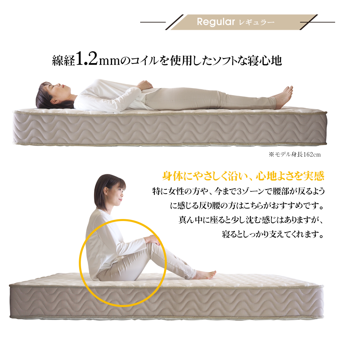ベッドアンドマットレス マットレス シングル ポケットコイル
