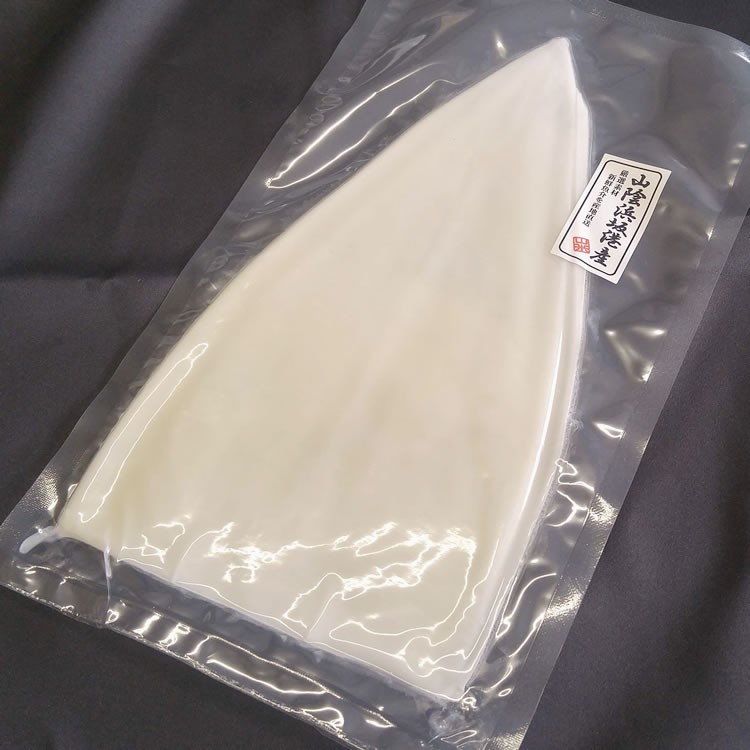 新鮮な白イカを急速冷凍しました