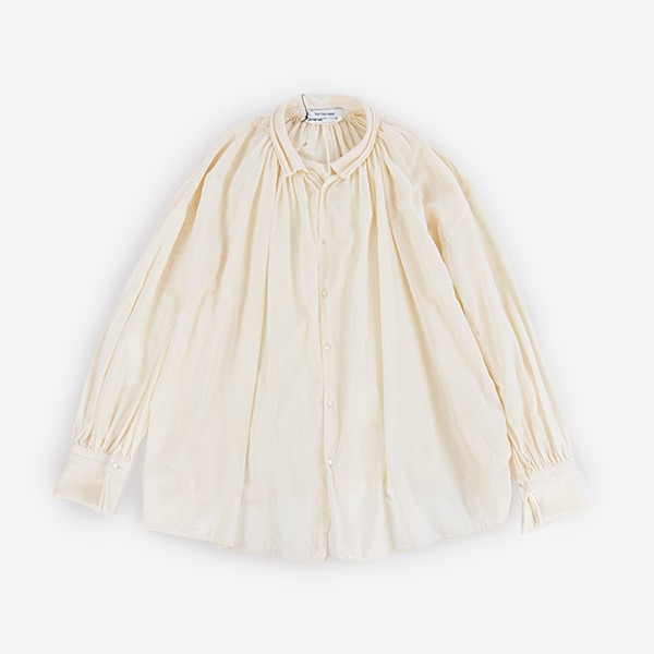 シャツ 50％OFF ブラウス レディースブラウス 長袖 シャーリング 