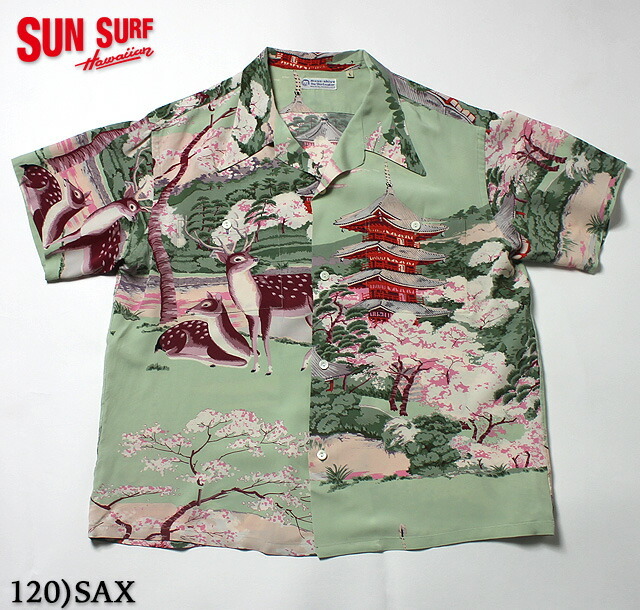 SUN SURF サンサーフ アロハシャツRAYON S/S SPECIAL EDITION MUSA