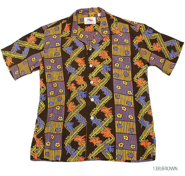 希少‼️【DUKE KAHANAMOKU】シェルプリント長袖シャツ 日本製 楽天市場】サンサーフ SUN SURF デューク カハナモク スペシャル