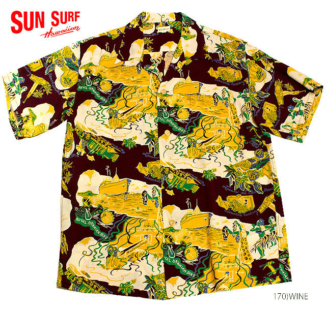 SUN SURF サンサーフ アロハシャツRAYON S/S SPECIAL EDITION