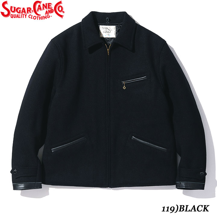 SUGAR CANE 30oz. WOOL MELTON SPORTS JACKET Style no. SC15404