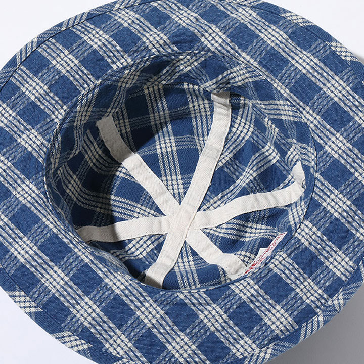 OAHU GARMENT 10oz. PALAKA CHECK HAT Style No. SS02698 : ss02698 