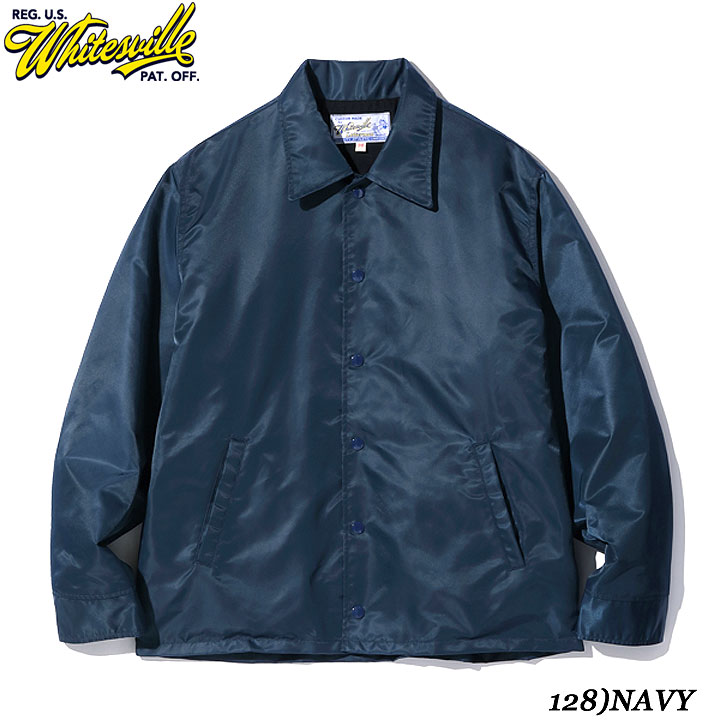 WHITESVILLE NYLON COACH JACKET SOLID MODEL No.WV15388S