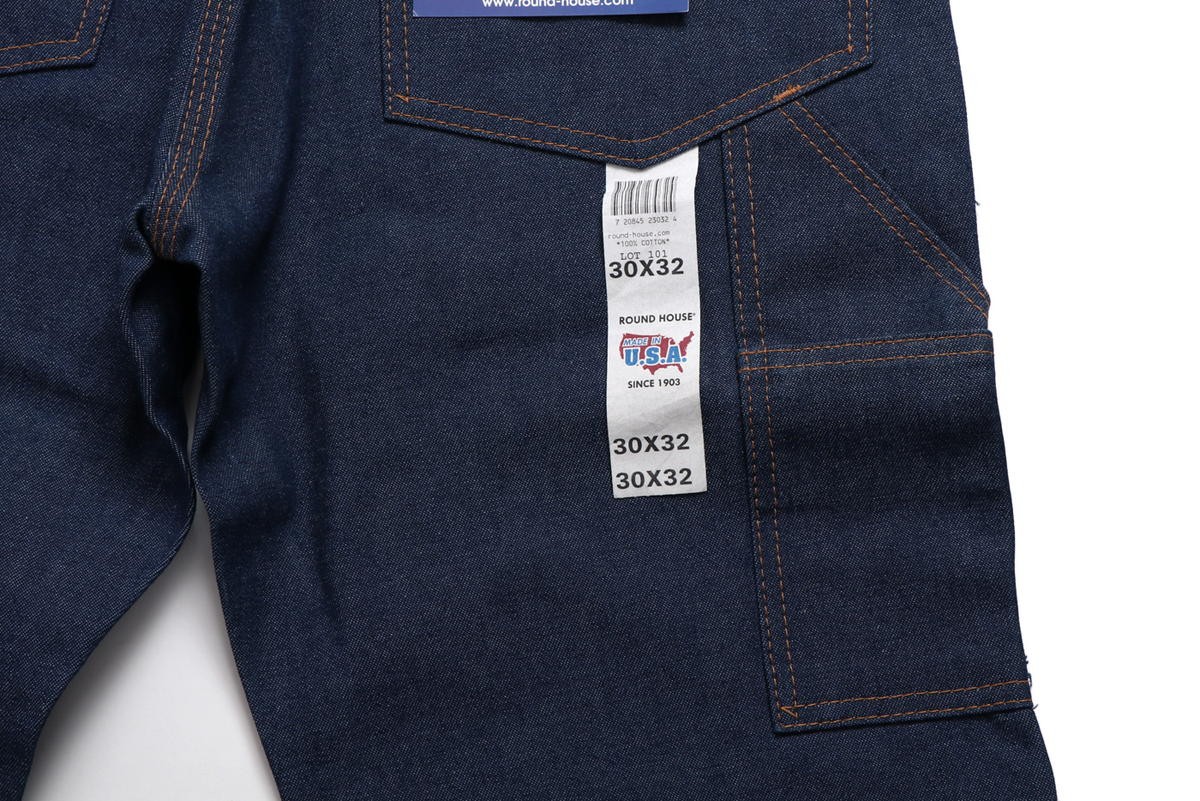 ROUND HOUSE（ラウンドハウス） 裾上げ無料 ペインターパンツ デニム