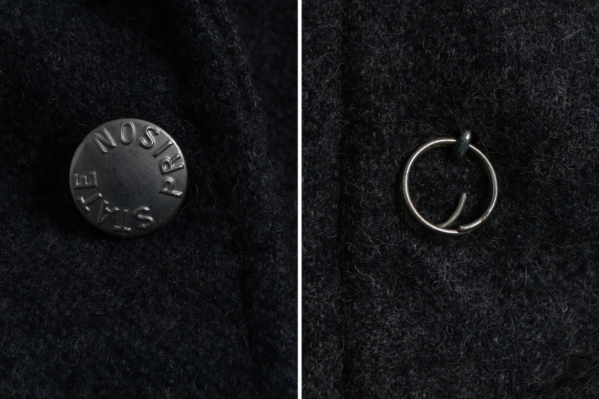 VINTAGE 1940's NEW OLD STOCK ウール プリズナージャケット チェンジ