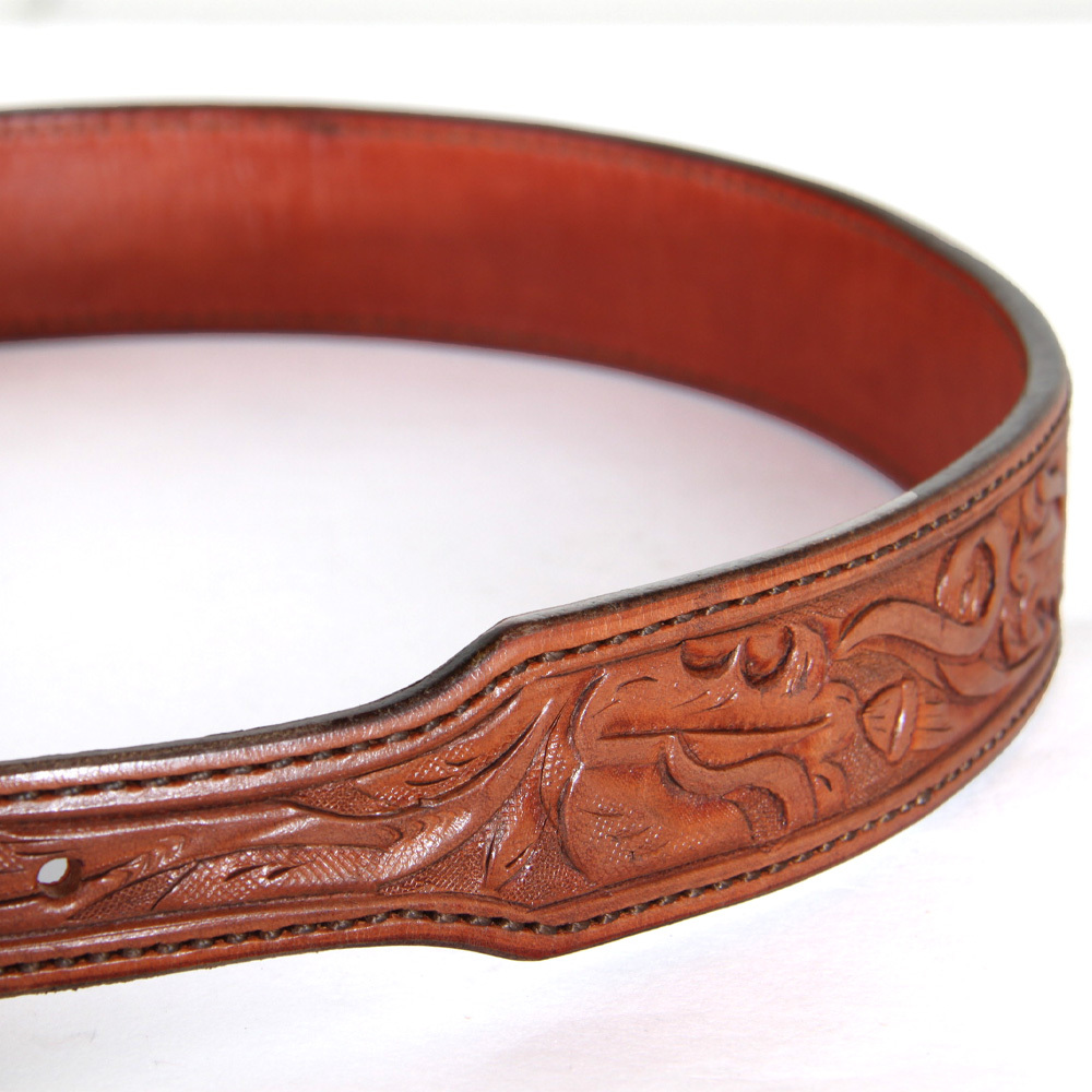 Alfonso of Hollywood Leather 幅3.8cm レザーベルト メンズ