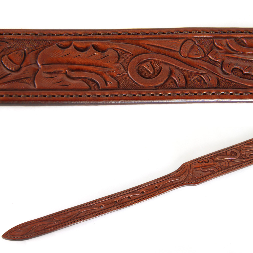 AAlfonso of Hollywood　レザーベルト Alfonso of Hollywood Leather 幅3.8cm レザーベルト メンズ