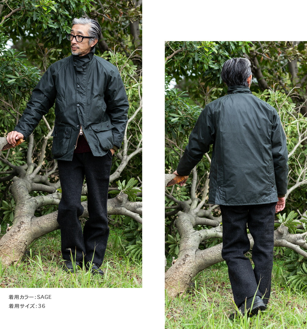 Barbour バブアー ビデイル 2Royal Warrant ワックスド コットン