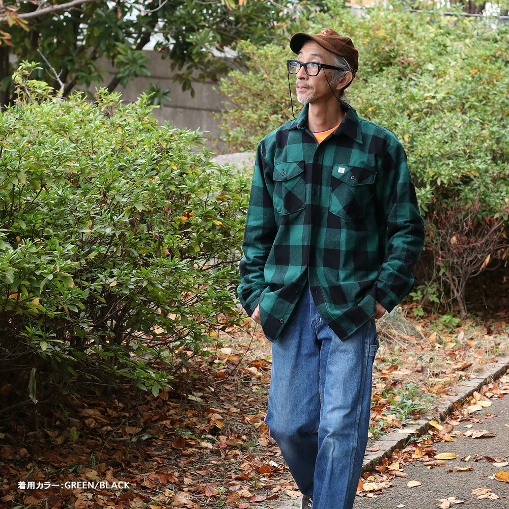 BIG BILL ビッグビル Premium Flannel Work Shirt 121 長袖 フランネル