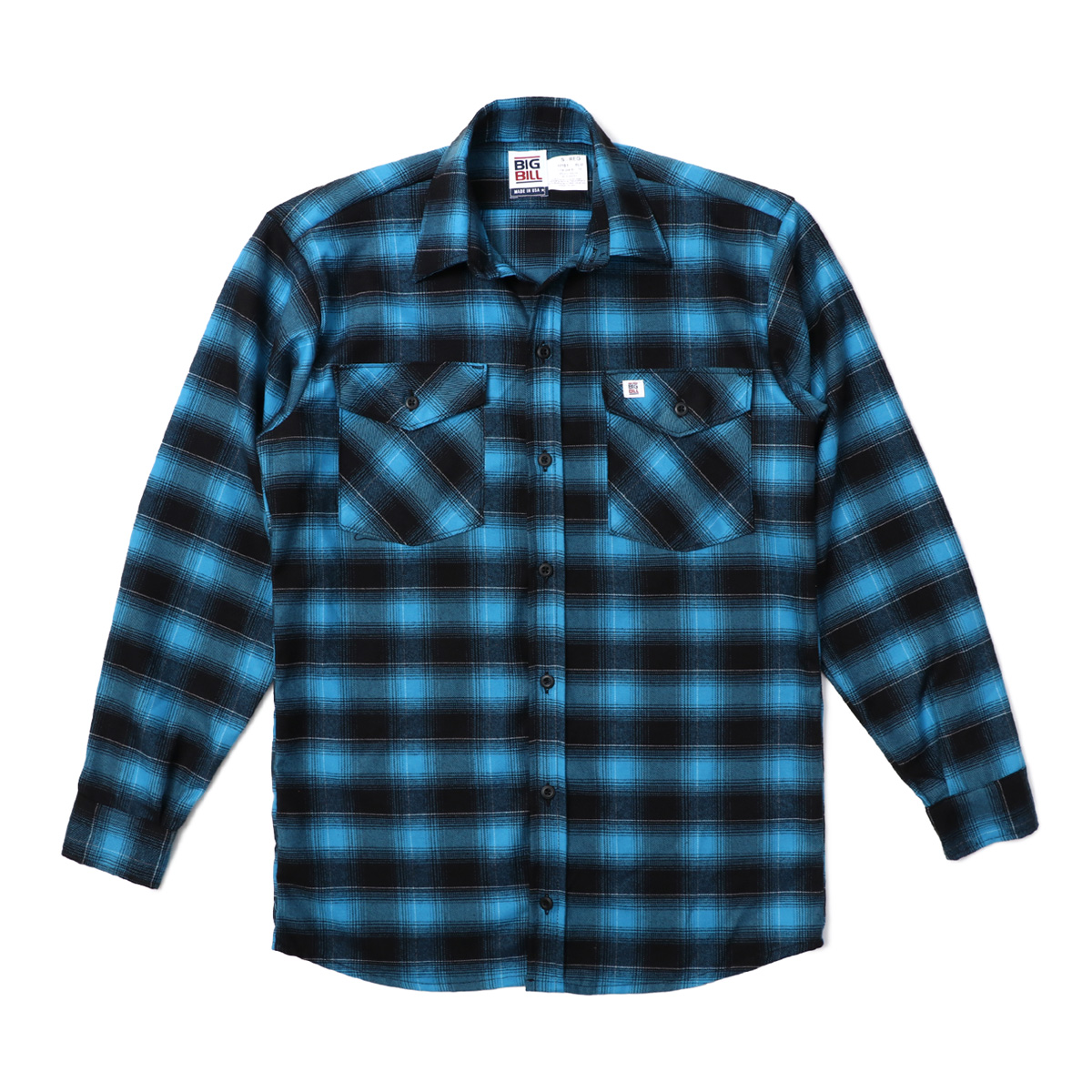 BIG BILL ビッグビル Stretch Flannel Shirt 121ST ストレッチ 