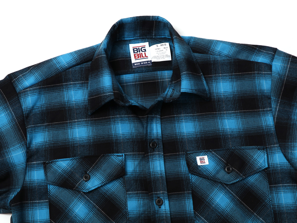 BIG BILL ビッグビル Stretch Flannel Shirt 121ST ストレッチ
