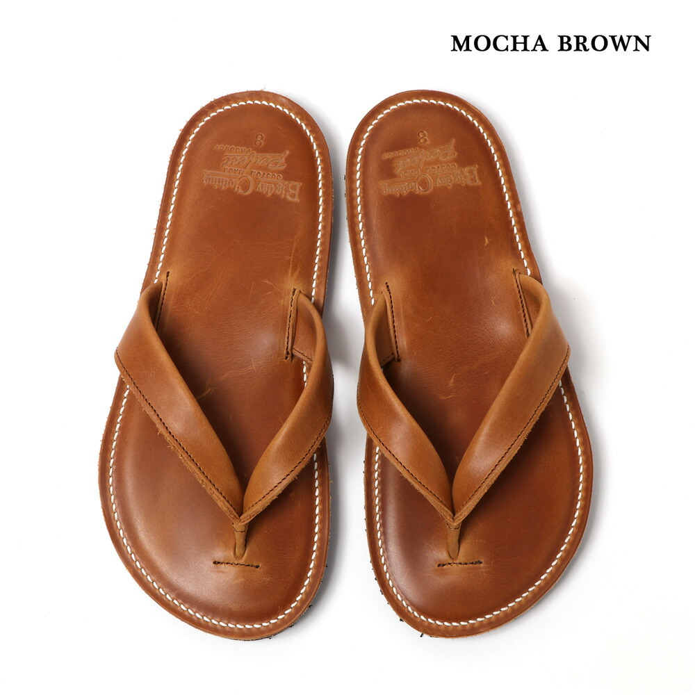 HORSEMAN JOE LEATHERS × BIG DAY レザービーチサンダル LEATHER BEACH