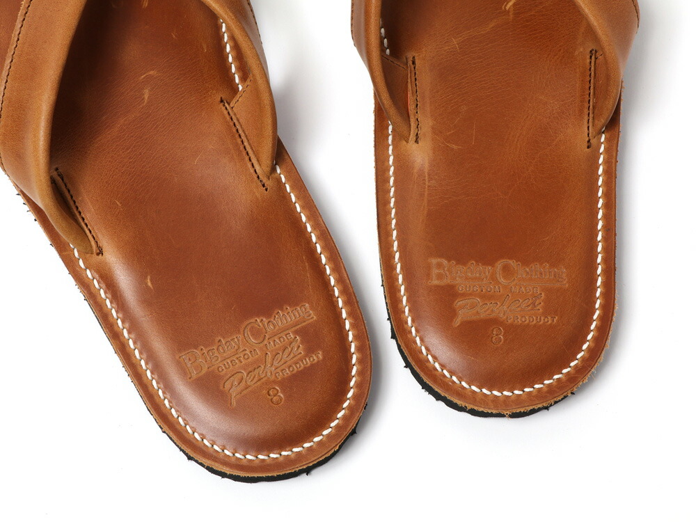 HORSEMAN JOE LEATHERS × BIG DAY レザービーチサンダル LEATHER BEACH