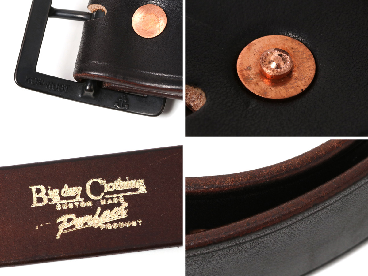 BIG DAY ビッグデイ BIGDAY GARRISON BELT witn North ＆ Judd Vintage