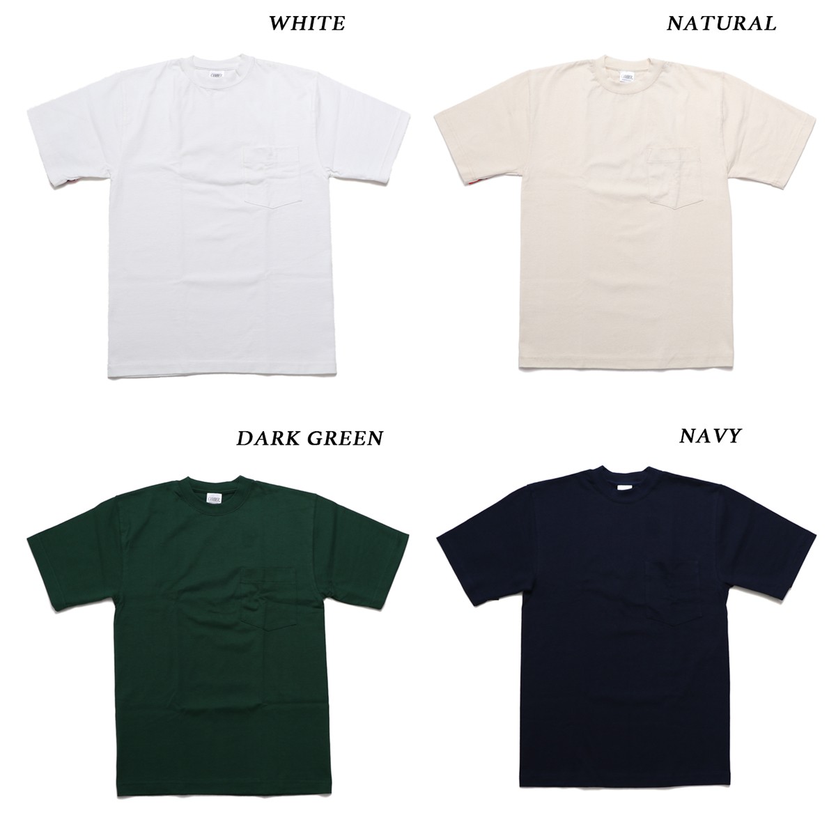 CAMBER キャンバー 半袖 tシャツ 厚手 メンズ 8オンス 302 無地