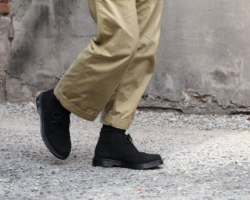 DAEDSSTOCK デッドストック Canadian Military Black Suede Chukka