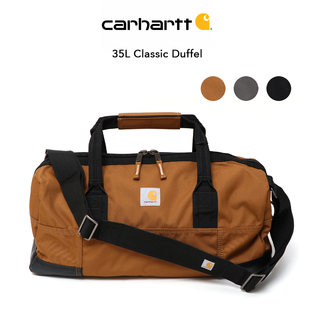 Carhartt Classic Duffel ブラウン 35L Carhartt 35L Classic Duffel | Gemplers