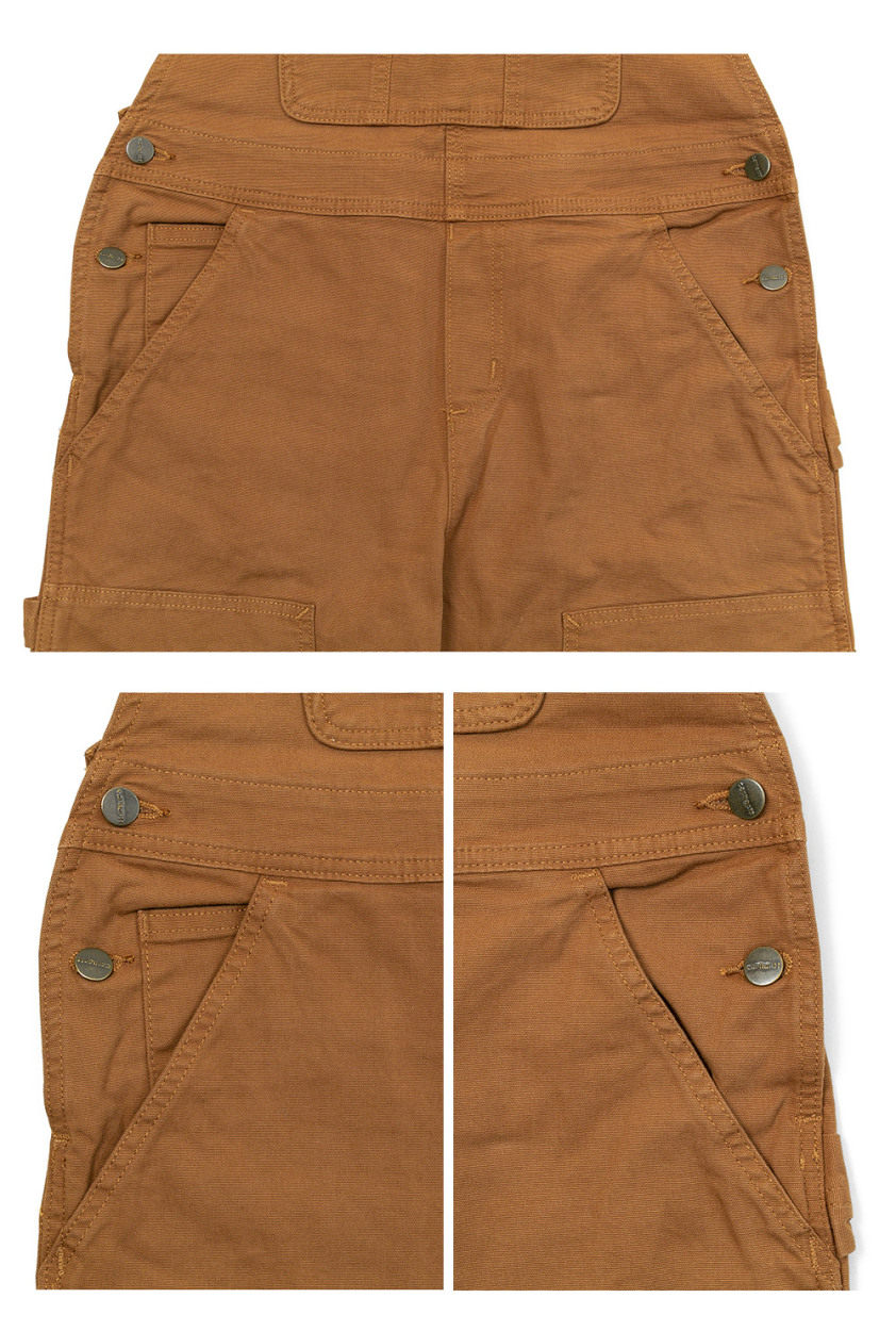 Carhartt（カーハート） オーバーオール ナチュラル ブラウン