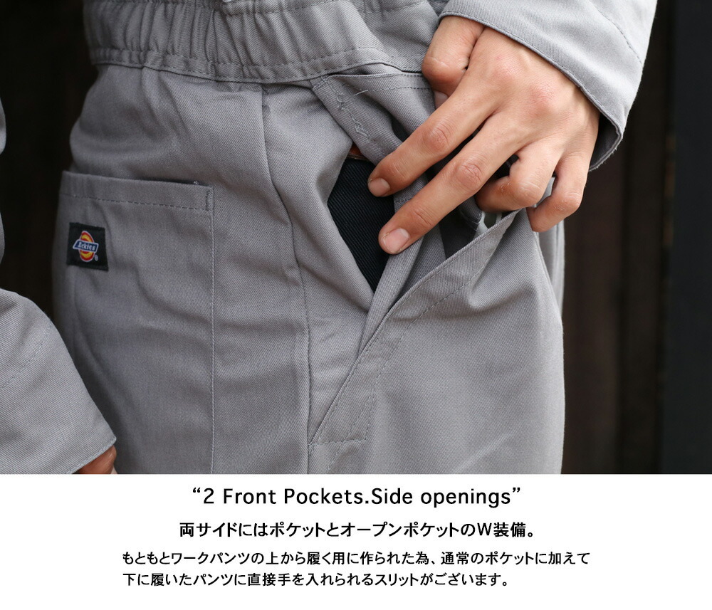 Dickies 48799 長袖 カバーオール つなぎ USサイズ 大きめ USA企画 US