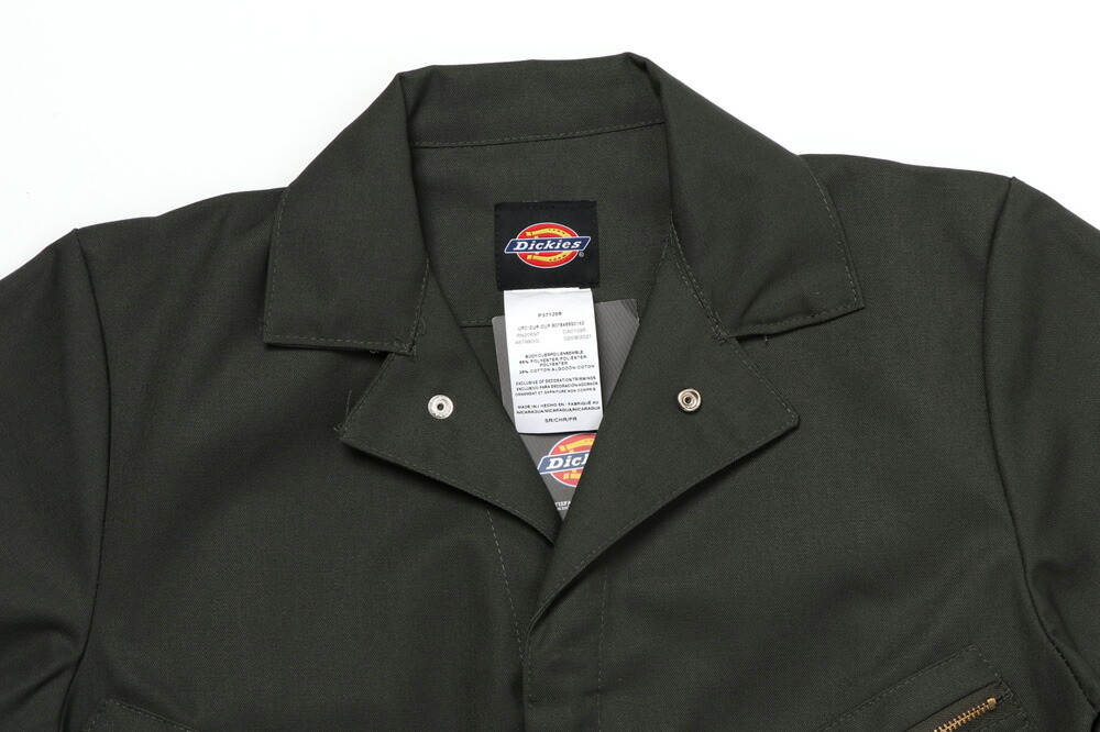 Dickies 48799 長袖 カバーオール つなぎ USサイズ 大きめ USA企画 US 