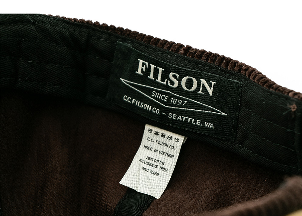 FILSON（フィルソン） キャップ コーデュロイキャップ メンズ ロー