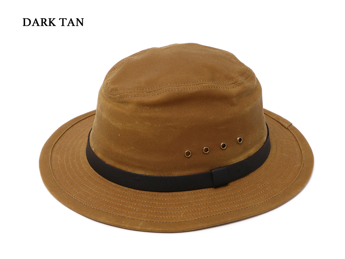 Filson オイルドコットン パッカーハット ブラウン ティンクロス 茶色 TIN CLOTH PACKER HAT / ティンクロス パッカー ハット – FILSON