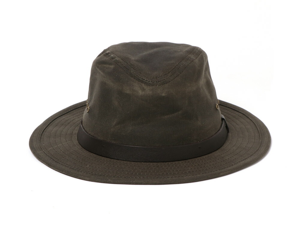 Filson ワークキャップ タン ハット フィルソン オイルド ティンクロス FILSON Tin Cloth Bush Hat | フィルソン オイルフィニッシュ・ティン