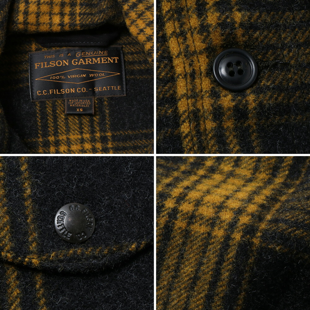 FILSON フィルソン Mackinaw Wool Cruiser Jacket マッキーノクルーザー ジャケット ウールジャケット  ワークジャケット ウール ALASKA FIT