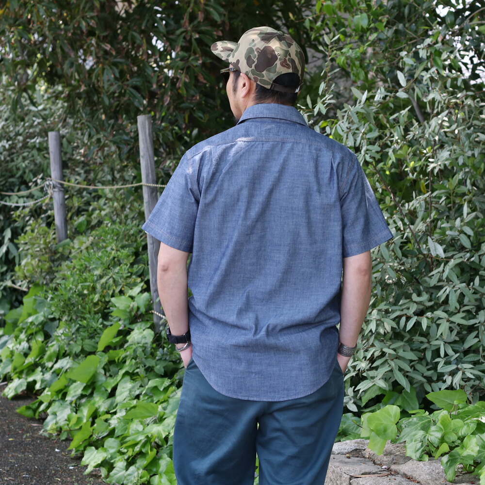 FILSON シャンブレーシャツ フィルソン SHORT SLEEVE CHAMBRAY