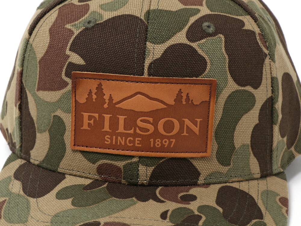 FILSON（フィルソン） ライトシュラブカモ ロガーキャップ Light Shrub