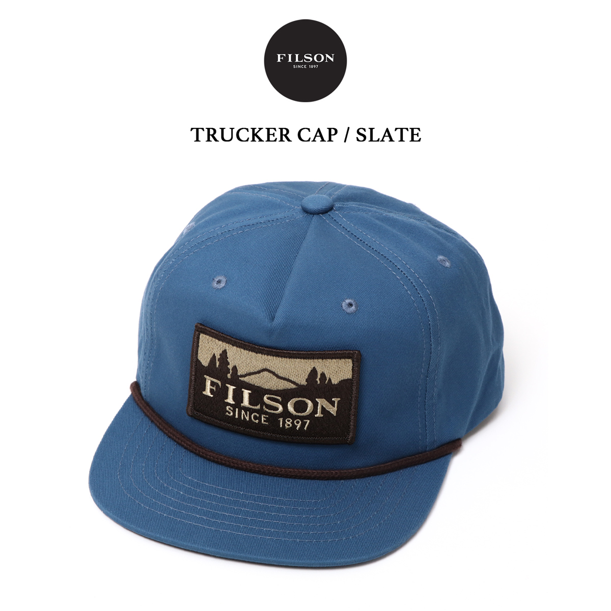 FILSON Cap フィルソン キャップ 帽子 FILSON フィルソン Low-profile Logger Cap embroidered ロガー
