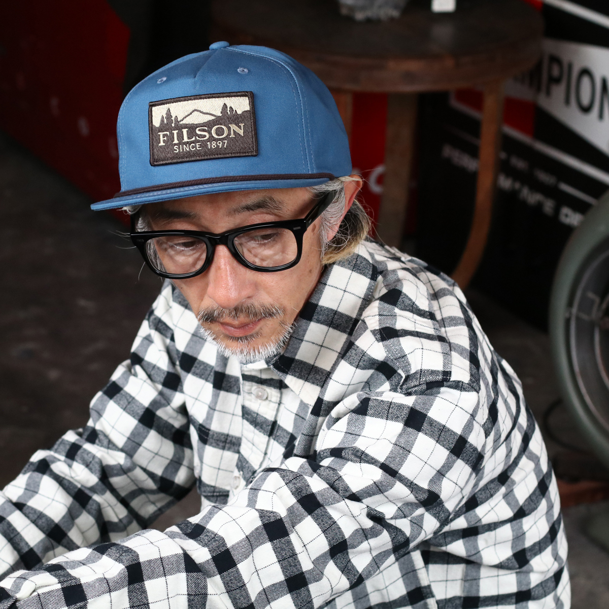 激レア 90s Filson オイルド 6パネルキャップ USA製 激レア 90s Filson オイルド 6パネルキャップ USA製