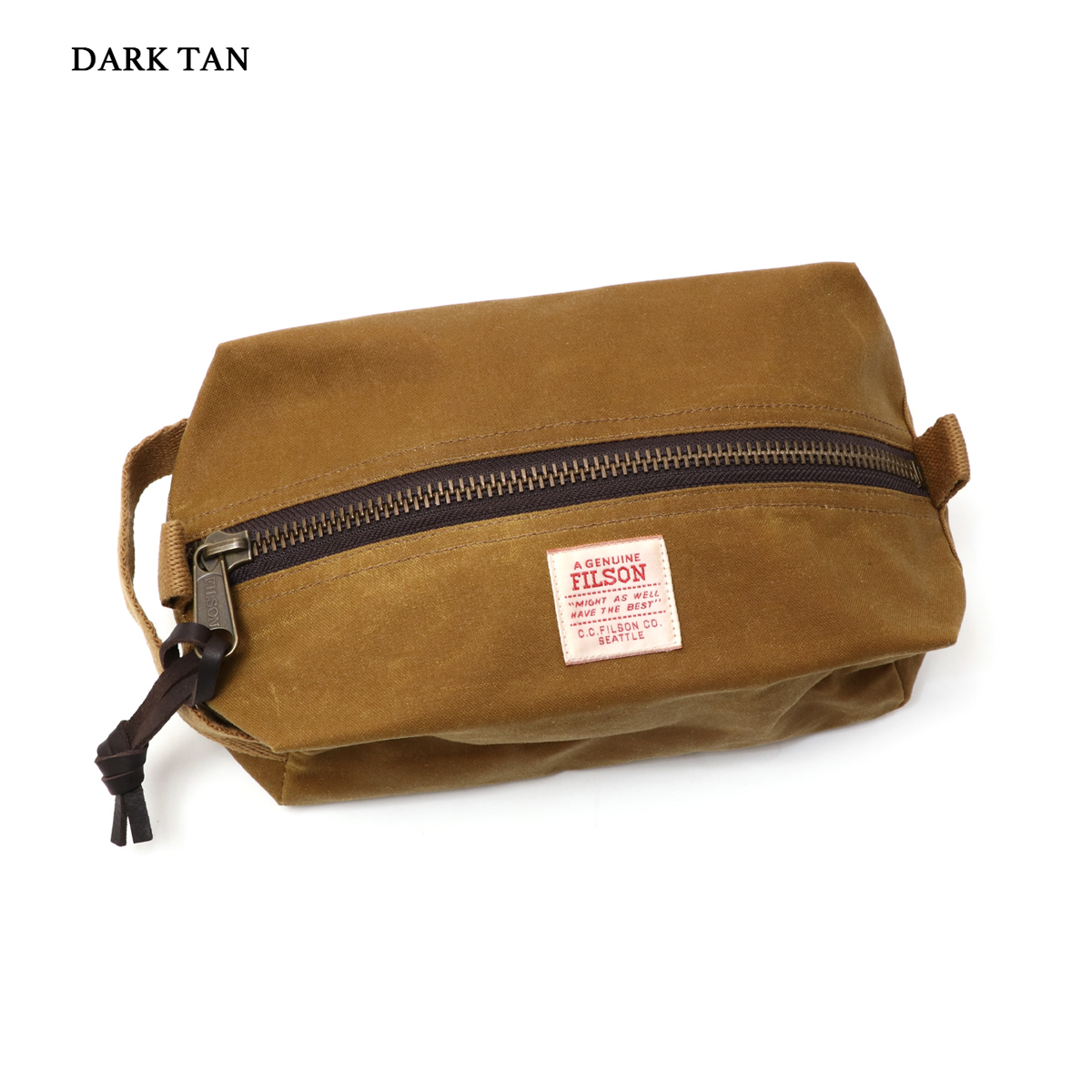 FILSON フィルソン Tin Cloth Travel Kit ティンクロストラベルキット