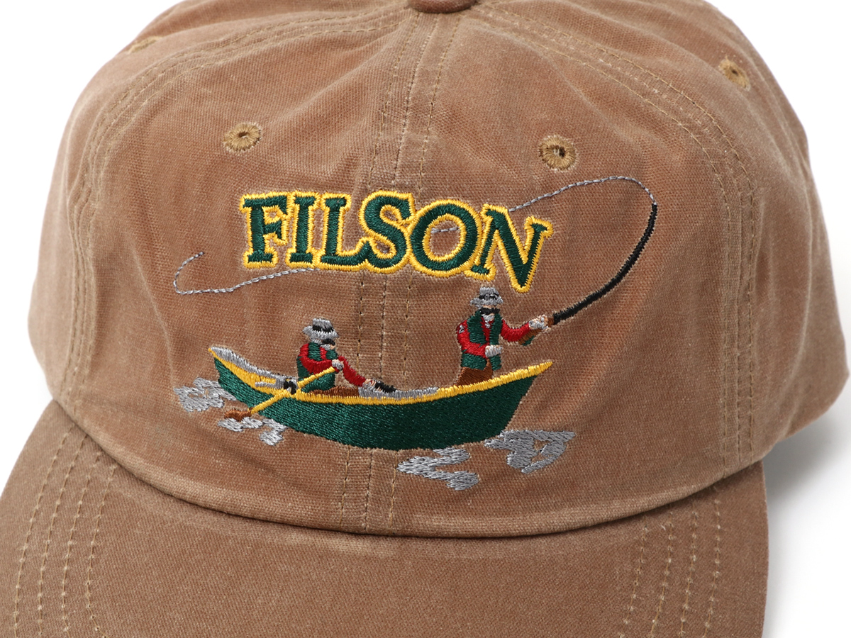FILSON フィルソン Low-profile Logger Cap embroidered ロガー