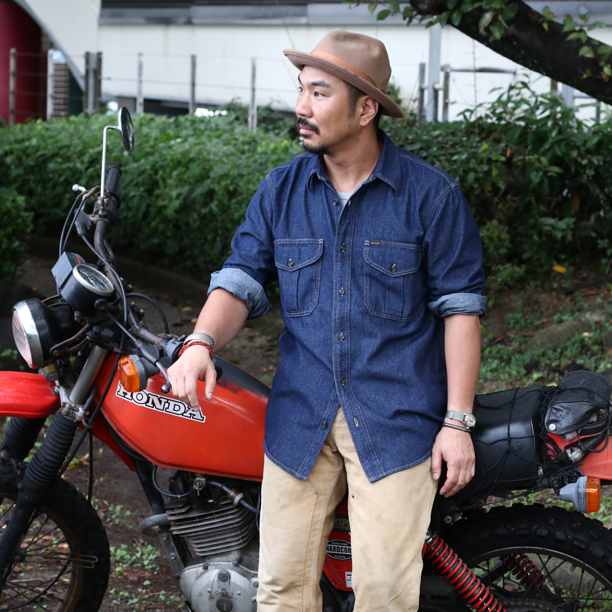 FILSON フィルソン DENIM GUIDE SHIRTS デニムガイドシャツ 長袖シャツ