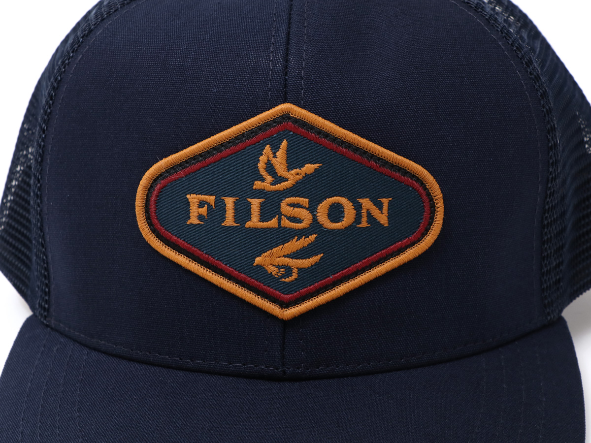 Filson キャップボーイズマーケット FILSON(フィルソン) TRUCKER MESH CAP FILSON LOGO #95478 / BROWN(160