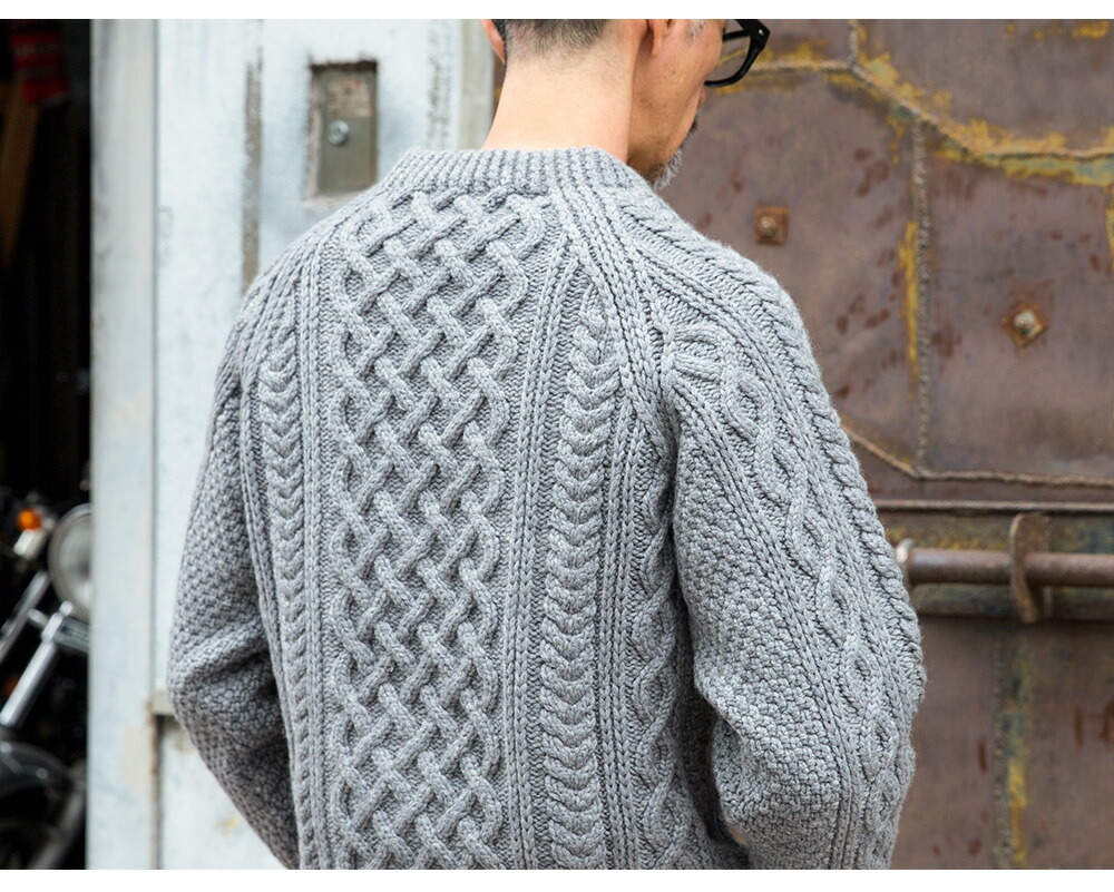 INVERALLAN インバーアラン 1A カシミア100% セーター クルー INVERALLAN インバーアラン 1A カシミア100% セーター クルー
