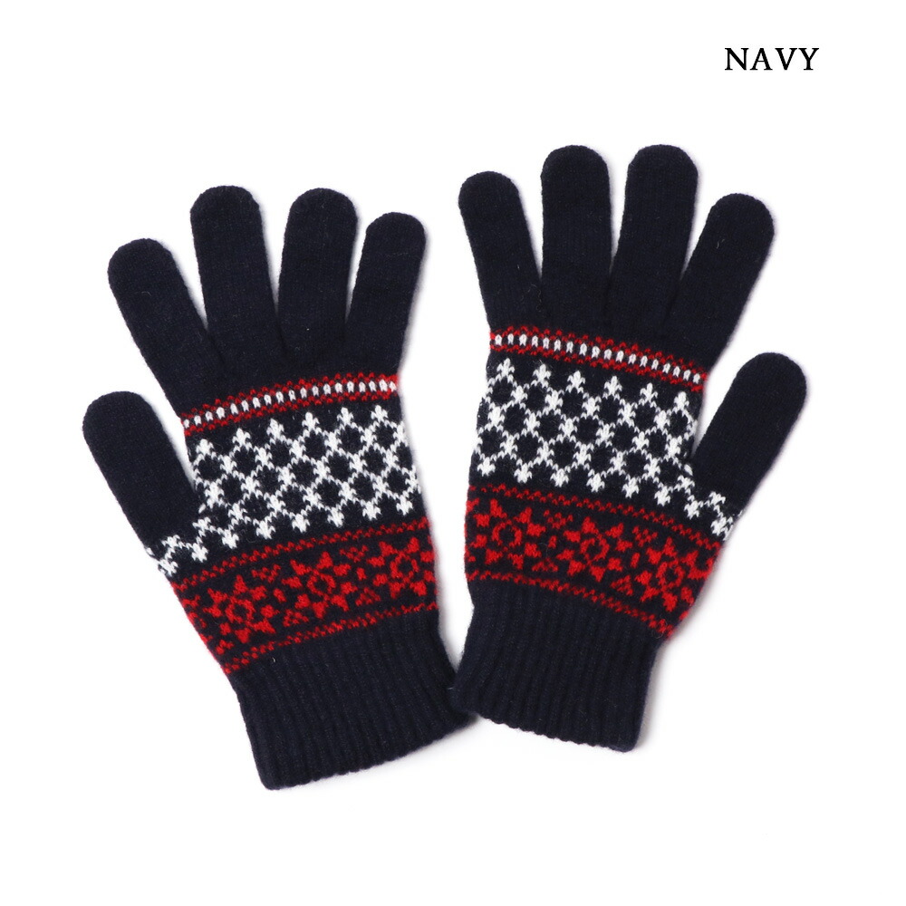 INVERALLAN（インバーアラン） スノーフレークニットグローブ