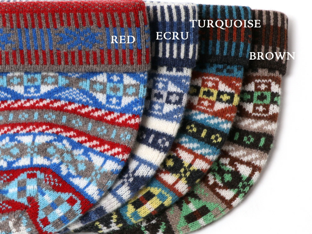 INVERALLAN（インバーアラン） Nordic Knit Cap ノルディック ニット