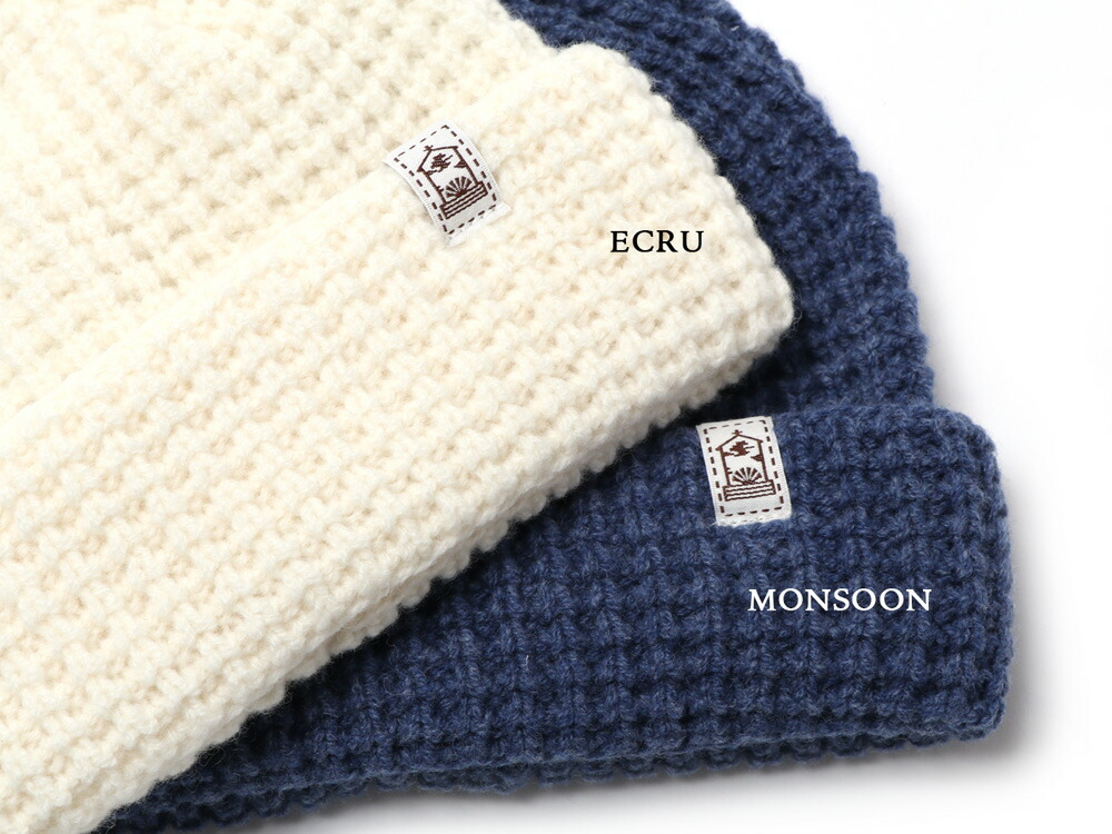 INVERALLAN インバーアラン リブニットキャップ Wide Rib Knit Cap