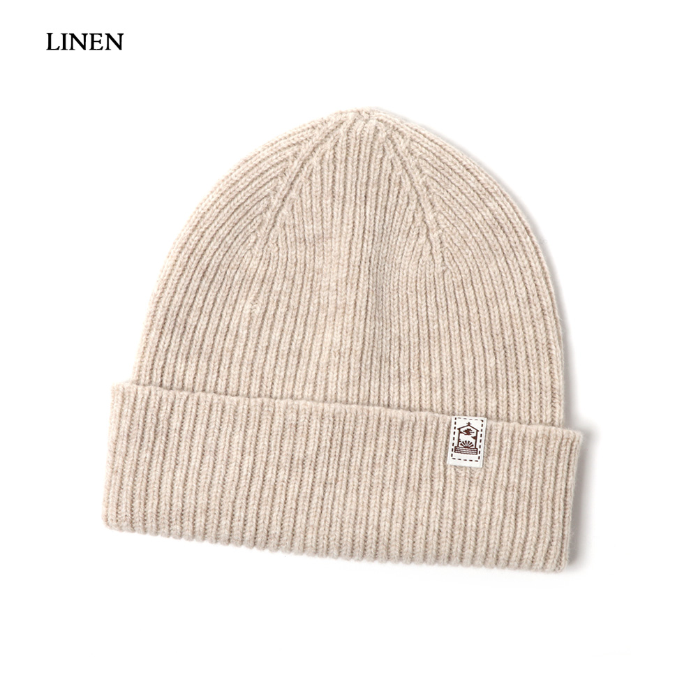 INVERALLAN インバーアラン ラムズウール リブニットキャップ Lambswool Rib Knit Cap 帽子 スコットランド製  ウール100%