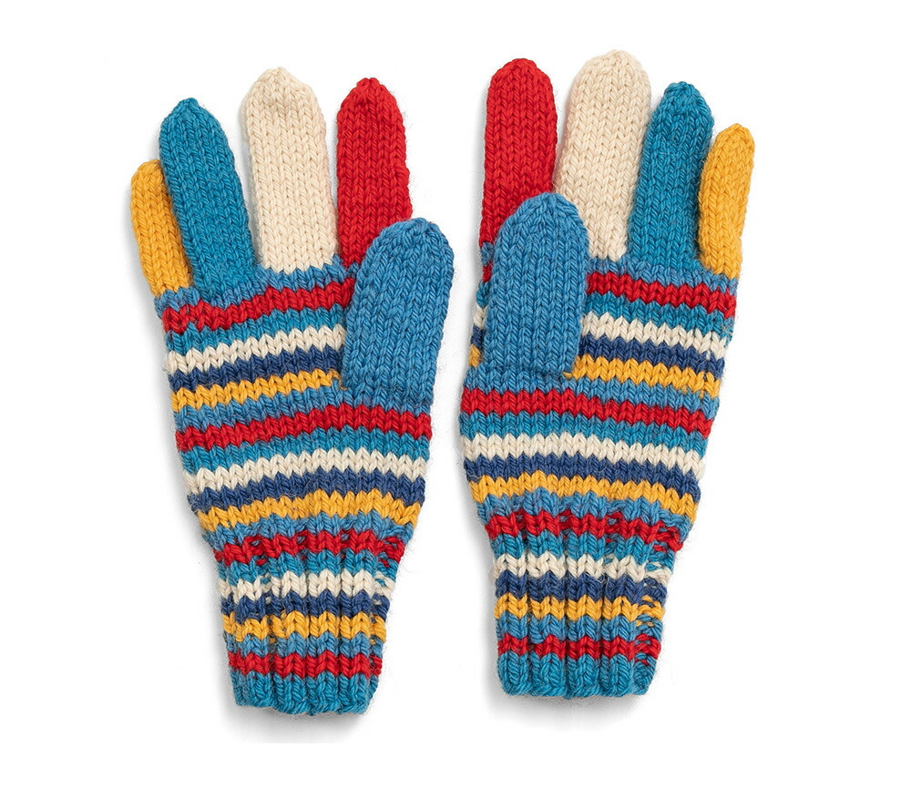 INVERALLAN（インバーアラン） 手袋 ハンドニット 手編み