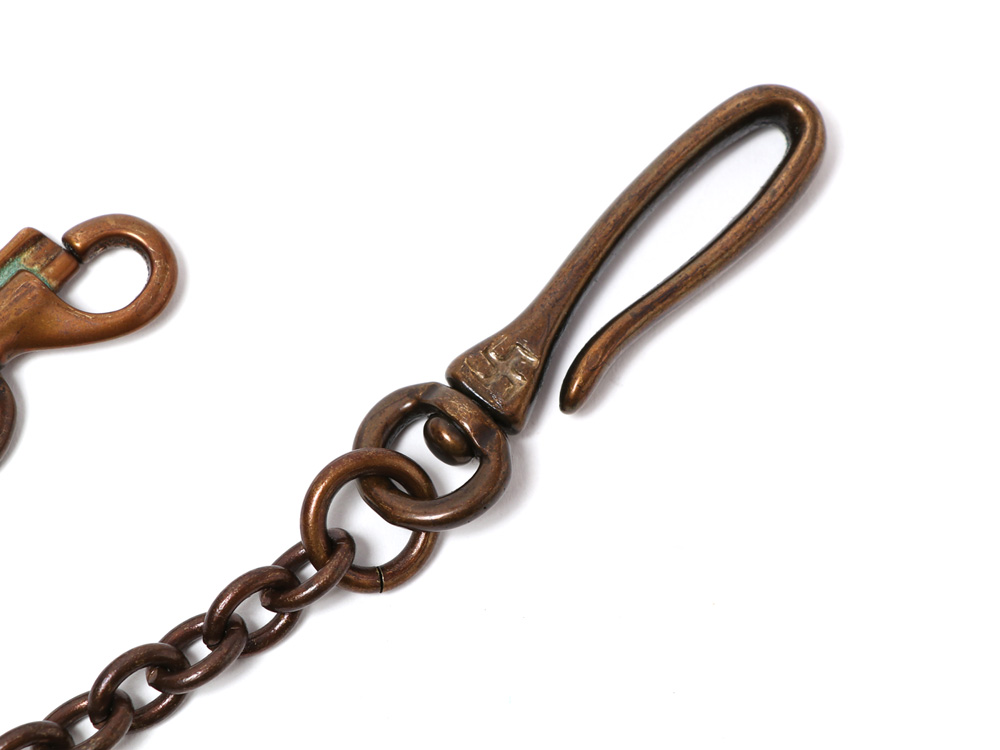 j.o.b leather products ウォレットチェーン Rein 真鍮 ブラス