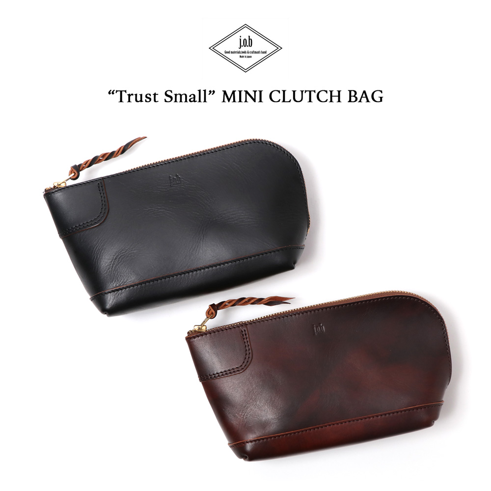 j.o.b leather products クラッチバッグ Trust Small MINI CLUTCH BAG