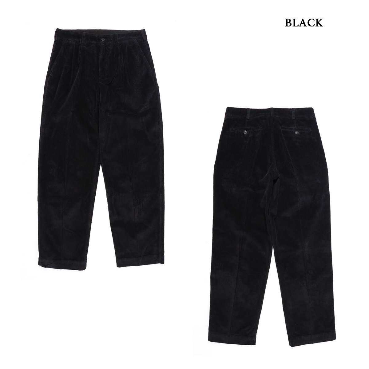 KNICKERBOCKER ニッカーボッカー Canal Pleated Corduroy Cotton Pant 